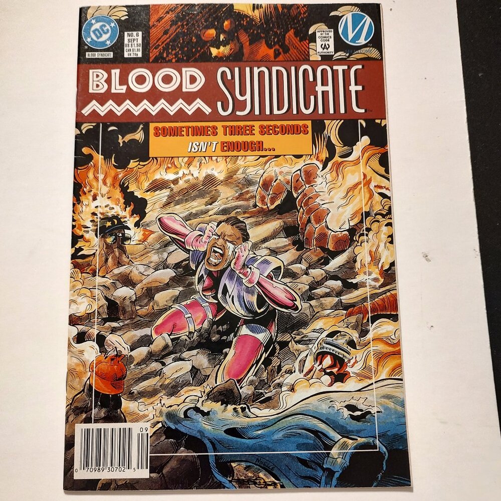 BLOOD SYNDICATE #6 NEWSSTAND  By Ivan Velez, Jr. Art by Chriscross and John Lowe